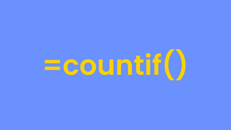 funcion contar si excel