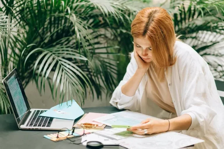 Mujer trabajando