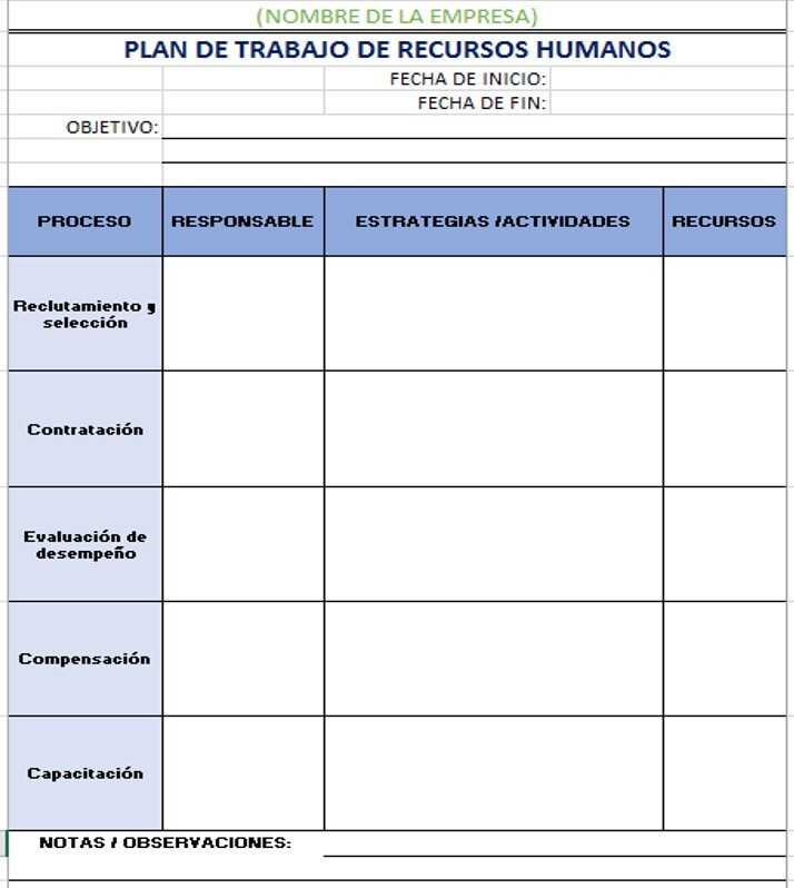 Planilla gratis: ¿Cómo hacer un plan de trabajo en Excel?