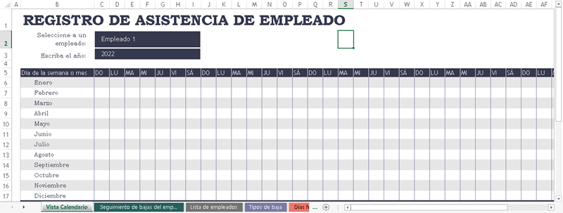 Usar Excel para organización de horarios laborales