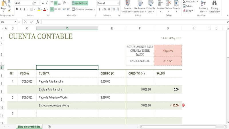 ¿cómo Llevar La Contabilidad De Mi Empresa En Excel