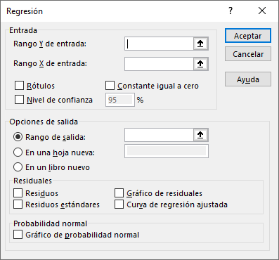 regresion en excel regresion lineal en excel analisis de regresion en excel