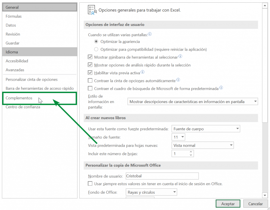 Excel excel Solver herramienta maximizar activar complemento ventana