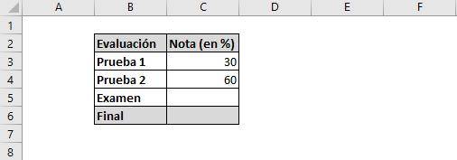 buscar objetivo en excel despejar una fórmula en excel 