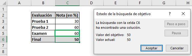 search for objective in excel find an unknown in excel