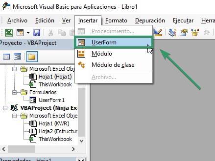 crear un formulario en macros en Excel