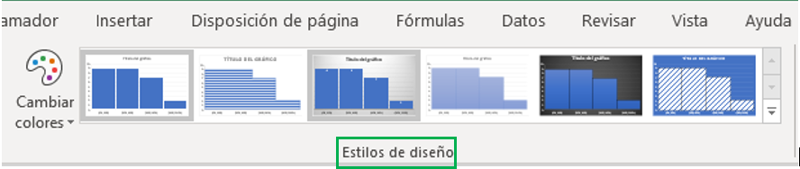 histogram design style in Excel frequency polygon design excel