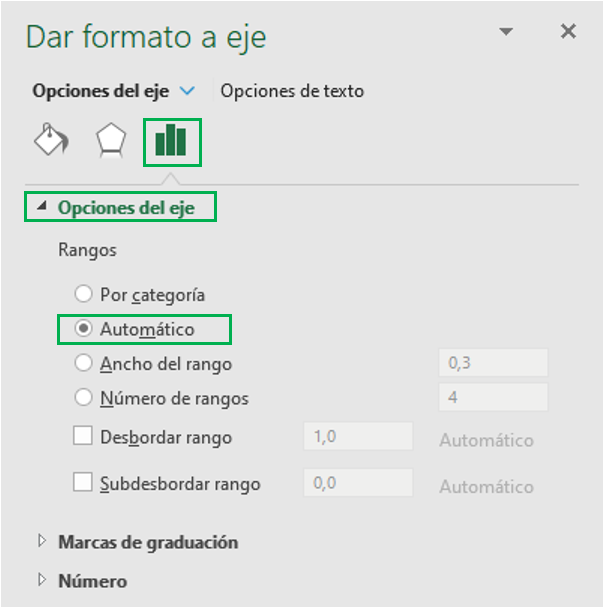 configuracion bin rango histograma en excel poligono de frecuencias