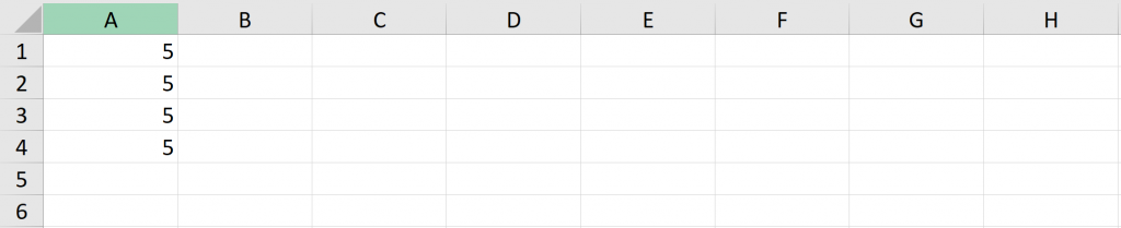 Example 2 Simple VBA Range in Excel