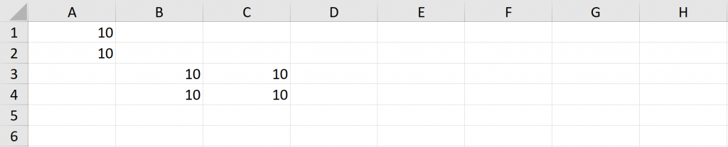 Ejemplo 3 Rango Simple VBA en Excel