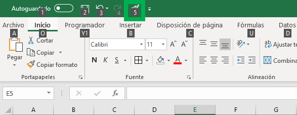 atajos del teclado en excel atajos en excel herramientas de acceso rapido en excel