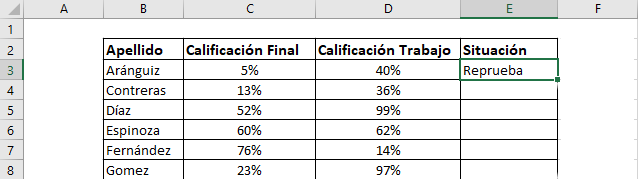 función si o excel, excel si o, si o excel