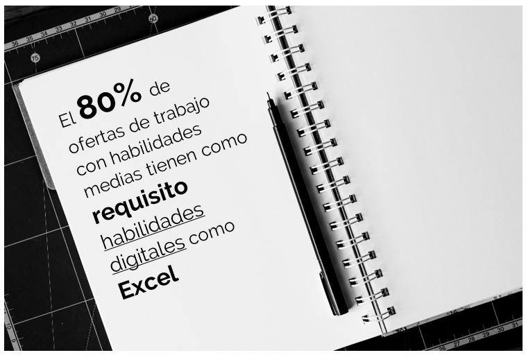 Requisito habilidades digitales Excel.