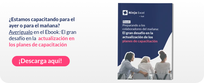 ¿Estamos capacitando para el ayer o para el mañana? Averígualo en el Ebook: El gran desafío en la  actualización en los planes de capacitación  
