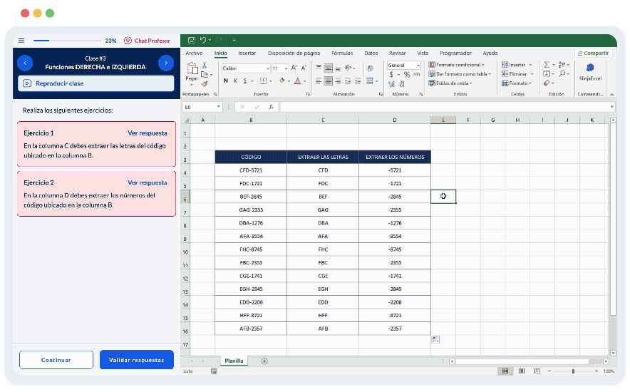 Excel para área de personas