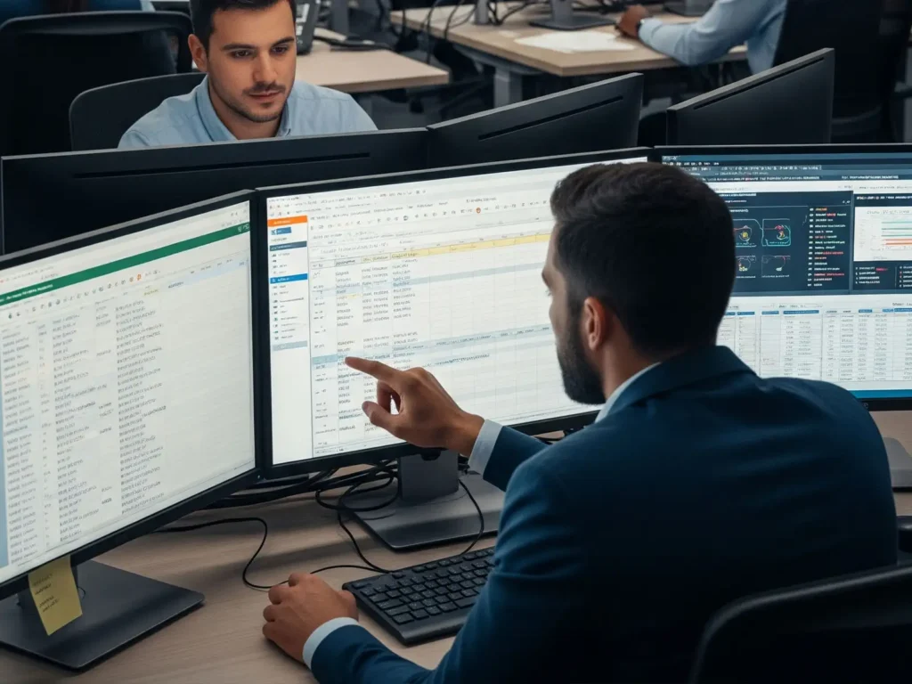 Escenario 4, uso de Excel: Operaciones en empresas de telecomunicaciones