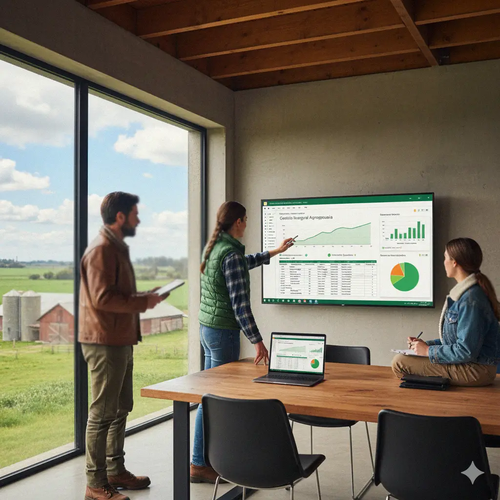 Ingenieros de calidad registrando y validando datos en Excel en una planta de alimentos, como parte de los Cursos de Excel para Manufactura y Producción.