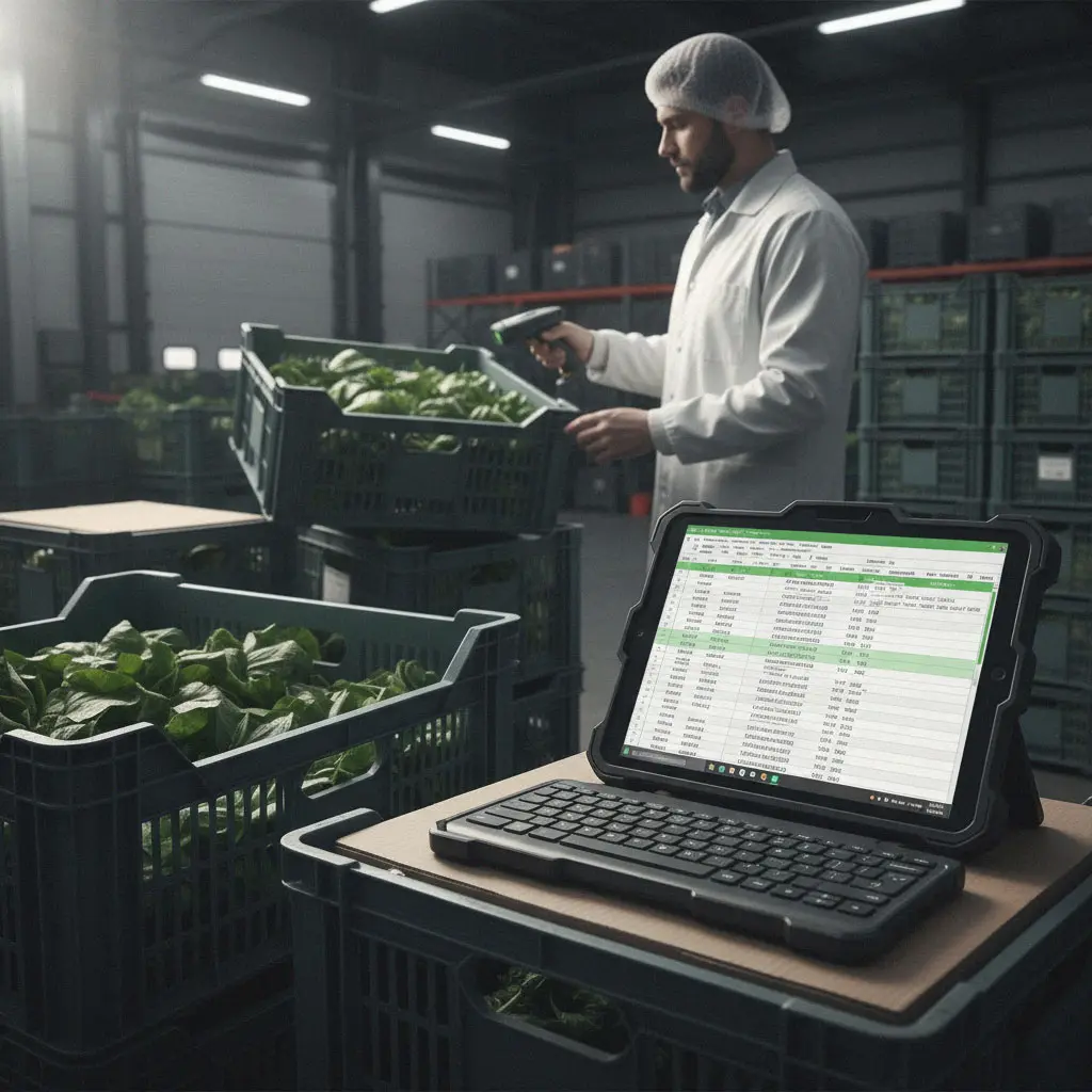 Excel en recepción y almacenamiento: integrar entradas y stock sin duplicidad