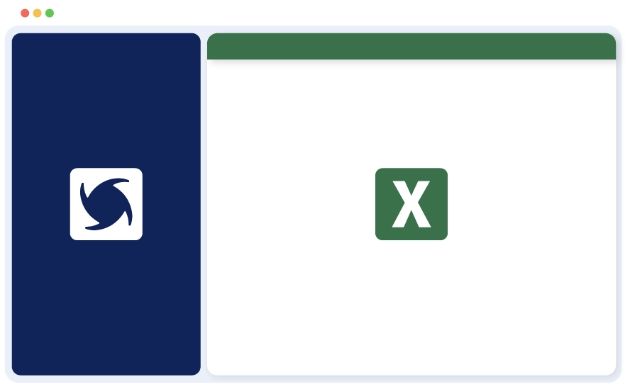 Enterprise Excel training platform with browser-based access allowing teams to work in real Excel without installations