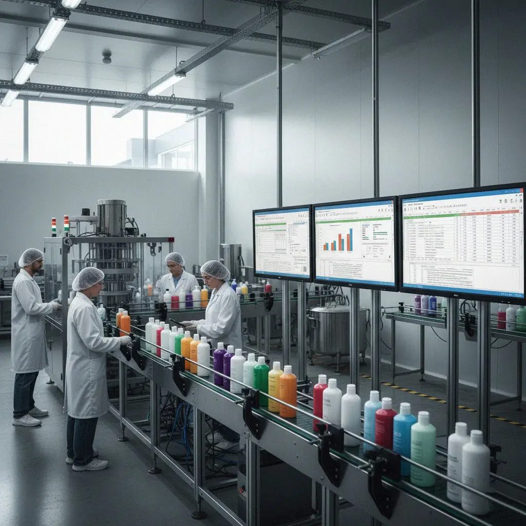 Excel training for manufacturing teams improving production cost and operational reporting