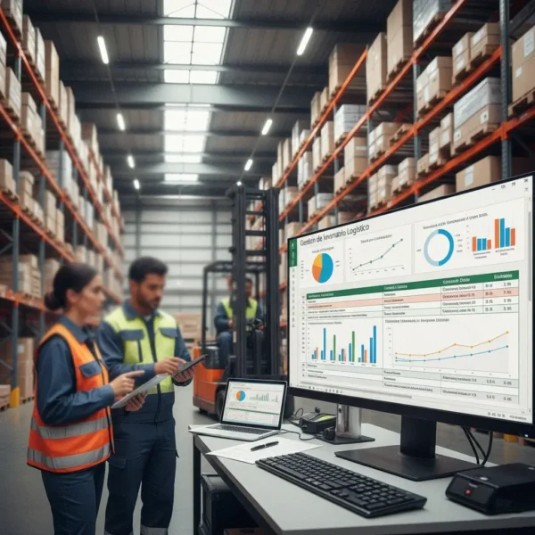 Excel training for manufacturing industry to monitor inventory logistics costs and material flow reporting