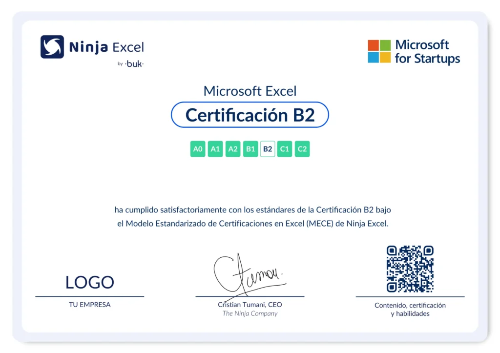 Certificación B2
